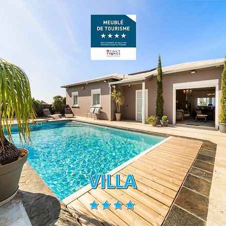 Villa Avec Piscine Vue Mer Et Montagne, En Pleine Nature 생조세프 외부 사진